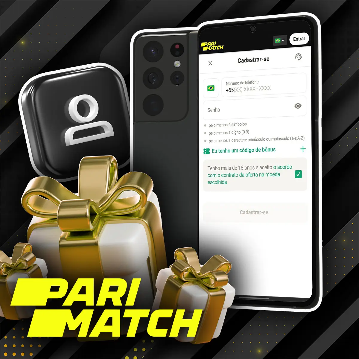 Como se registrar e receber bônus no aplicativo Parimatch no Brasil