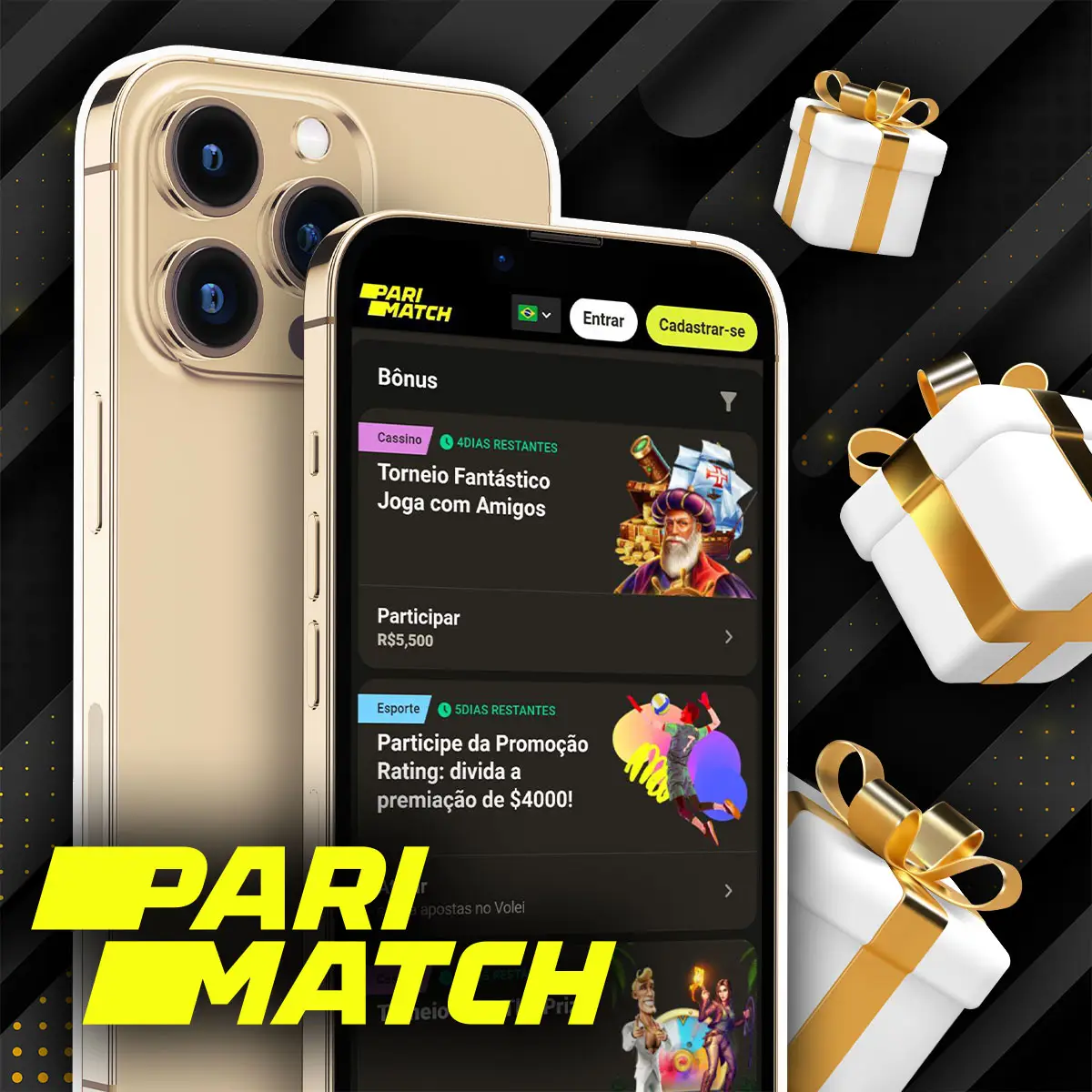 Outras promoções do aplicativo Parimatch no Brasil