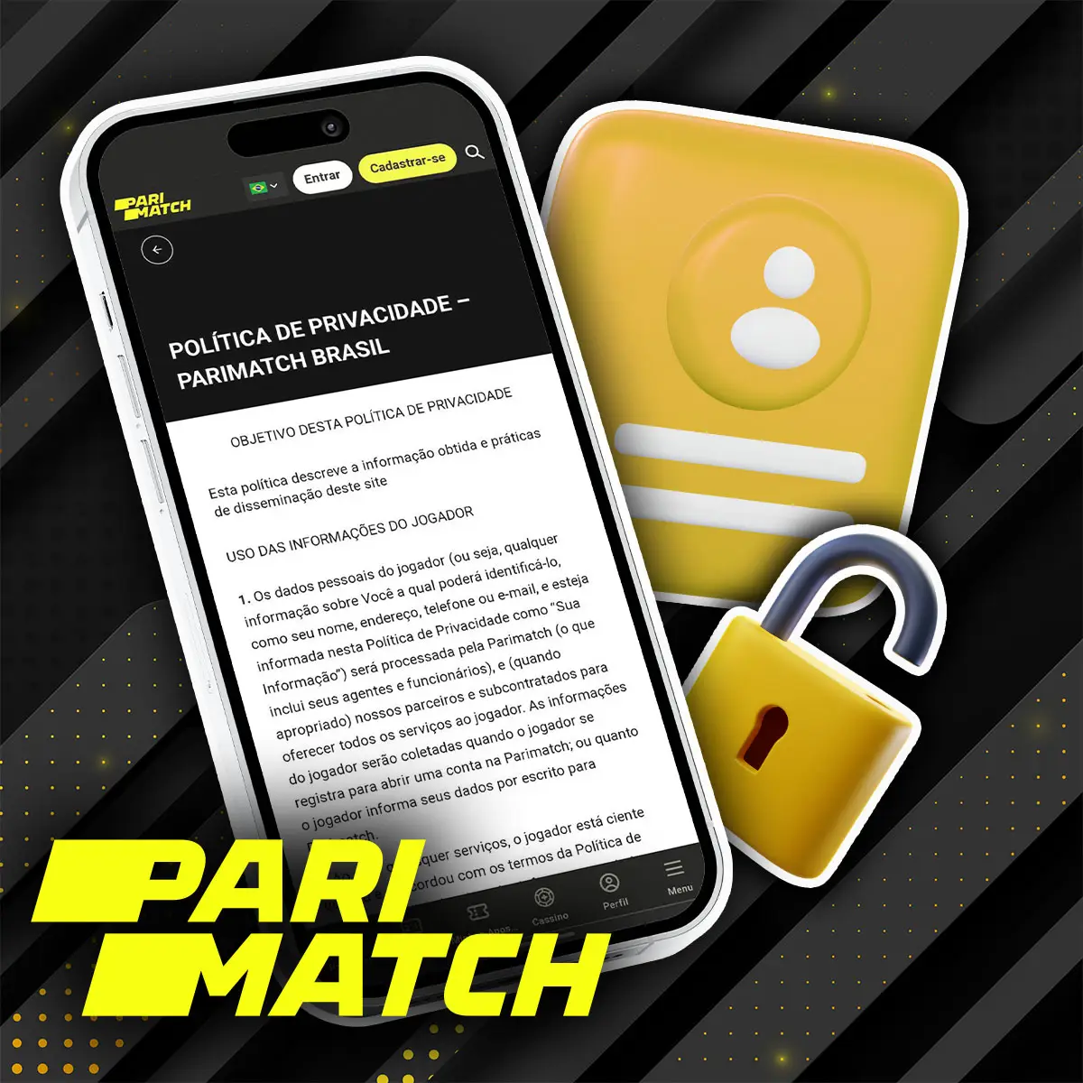 Política de Privacidade Parimatch Brasil