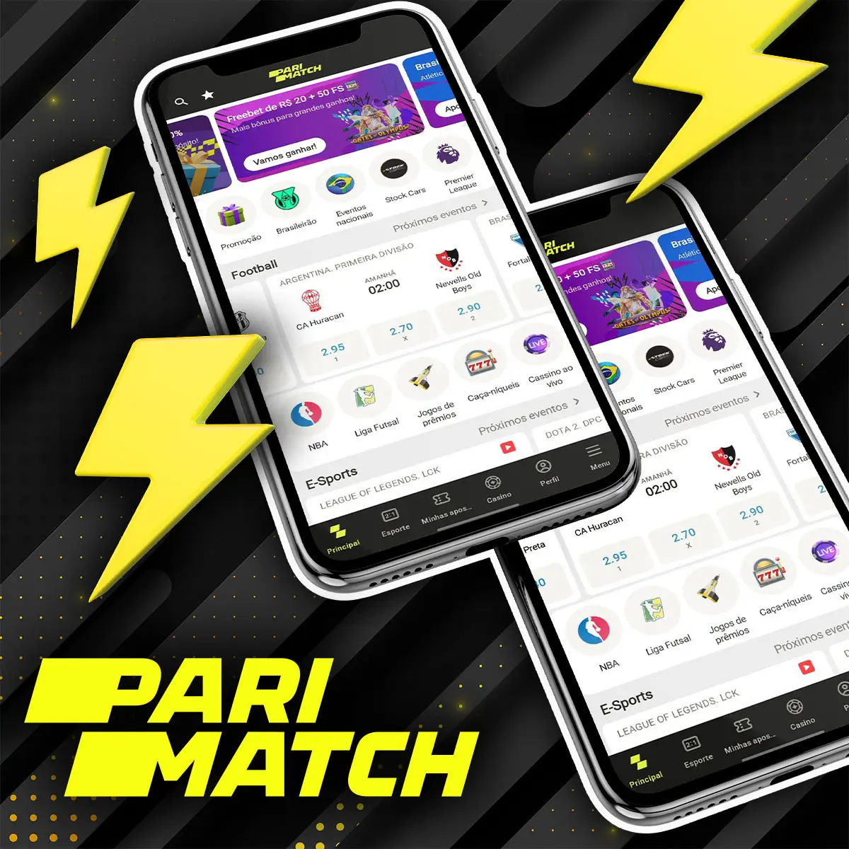 Principais recursos do aplicativo Parimatch Brasil