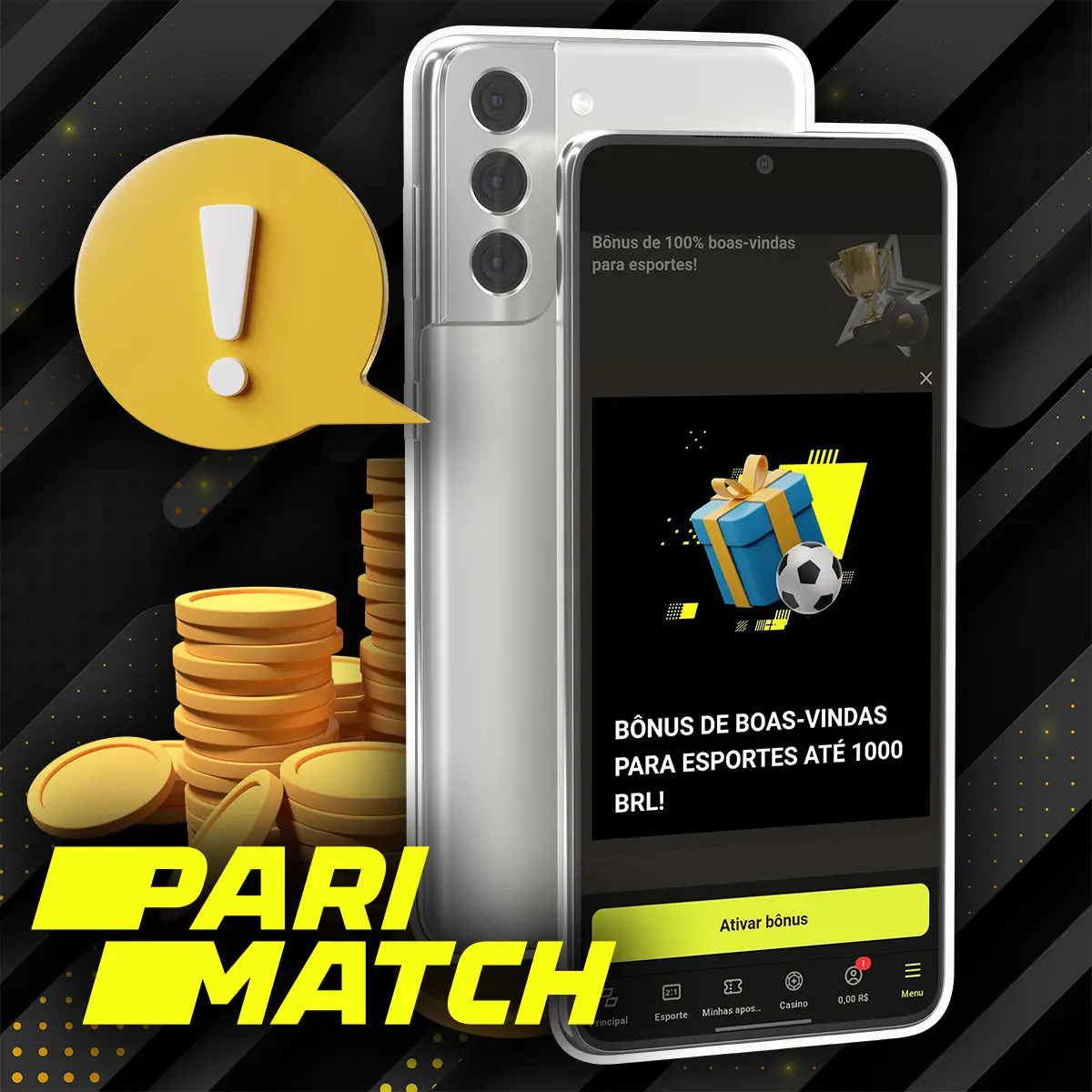 Requisitos de aposta do Parimatch app no Brasil