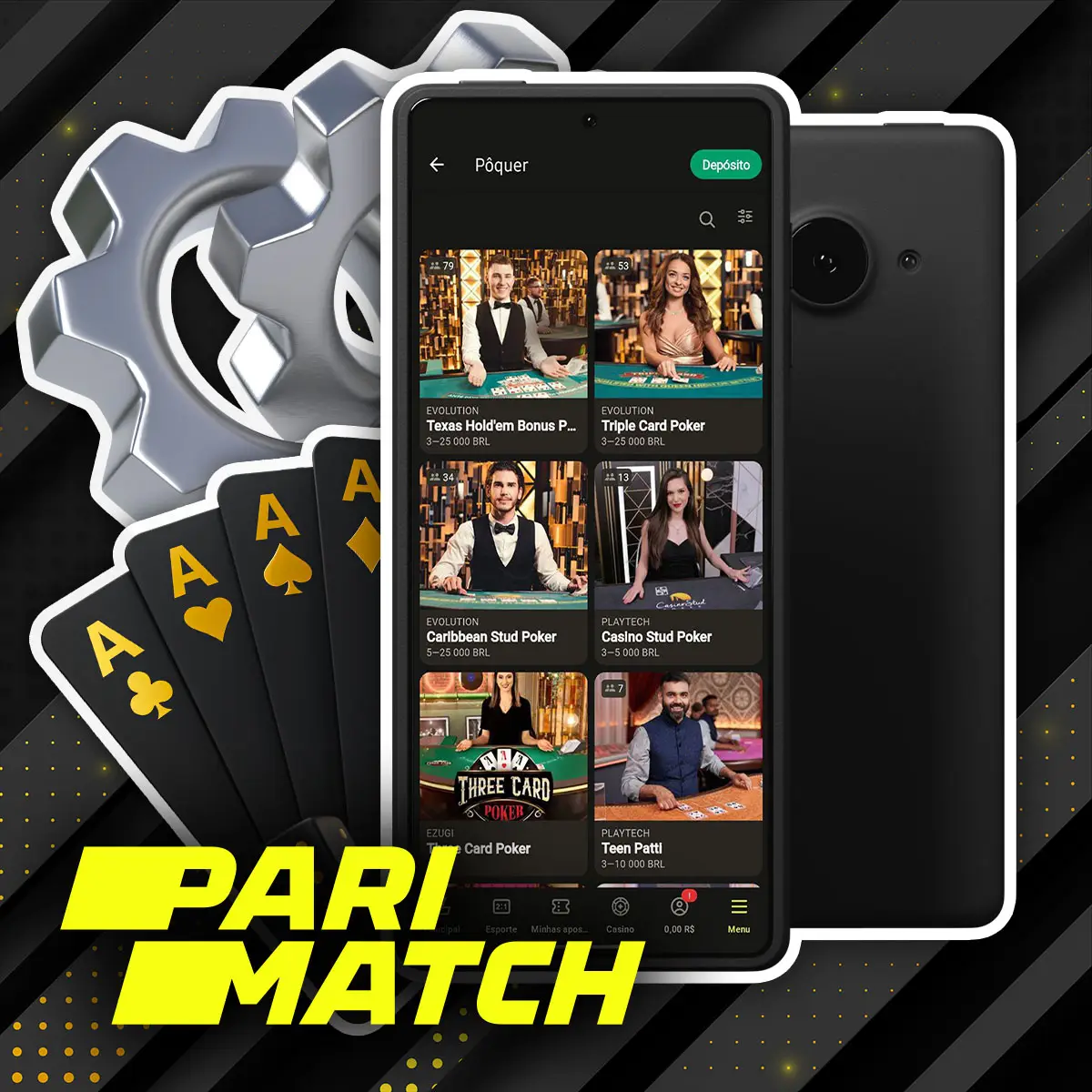 Quais são as principais características do Parimatch Poker